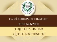 2º Ciclo - Novos olhares - Os cérebros de Einstein e de Mozart: o que eles tinham que eu não tenho?